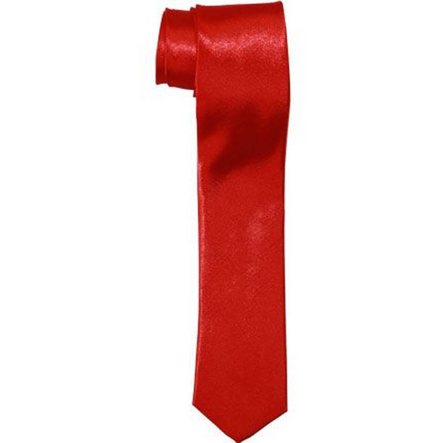 Skinny Slim Tie Tie_Slim_Red