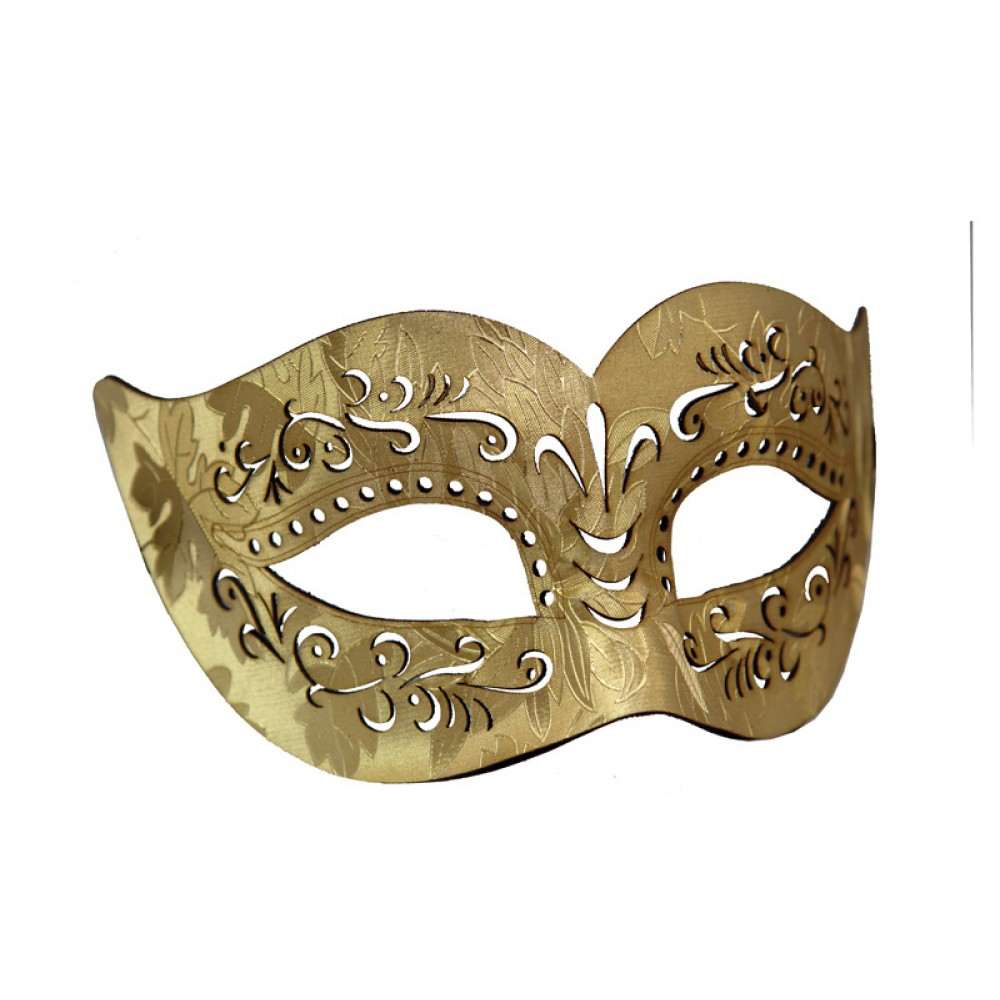 Venetian mask Leather-cut Marcie M33160Gold