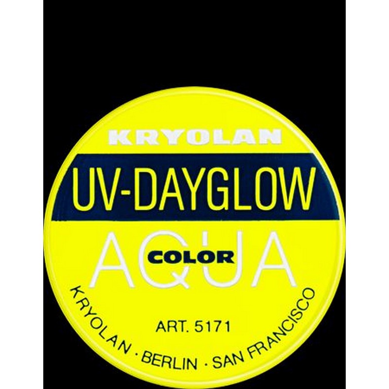 KRYOLAN Aquacolor UV-Dayglow 05171-00_yellow