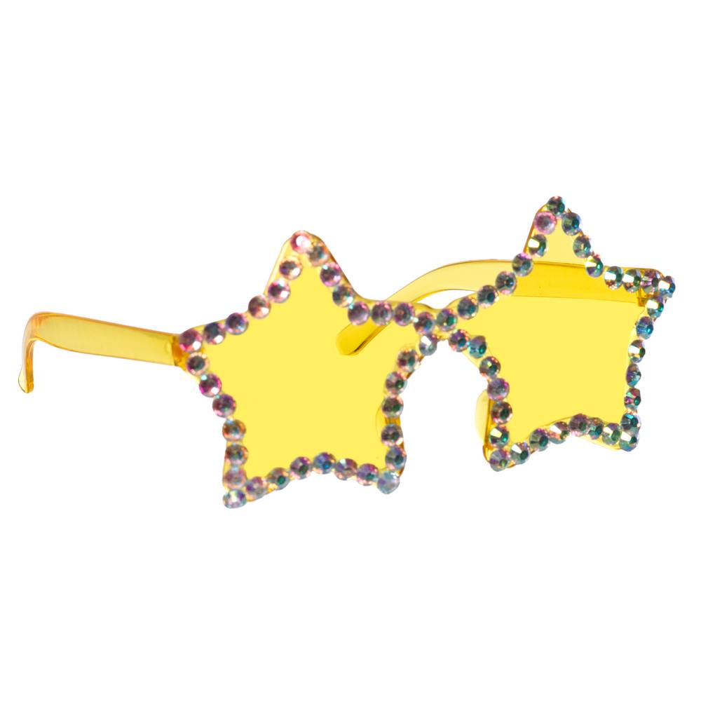 Lunettes jaunes de Superstar pour adultes