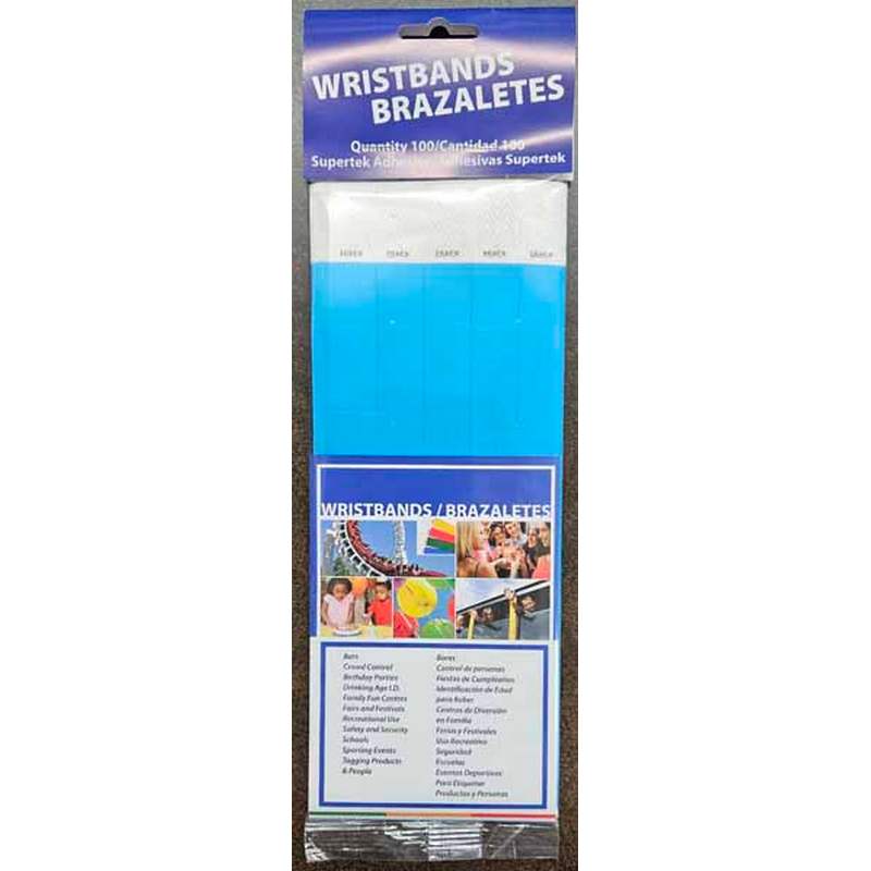 Superteck WRISTBANDS - 100/PK