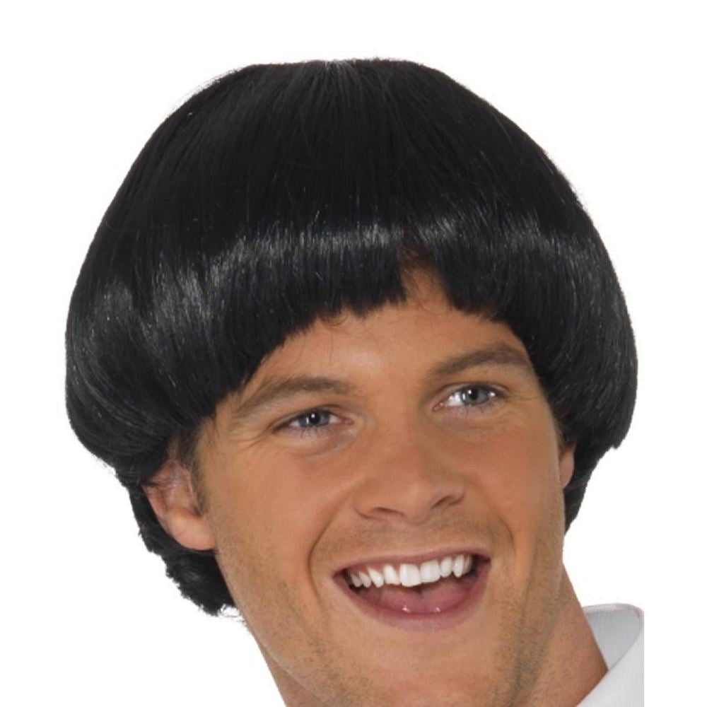SWINGING 60s Bowl WIG - black