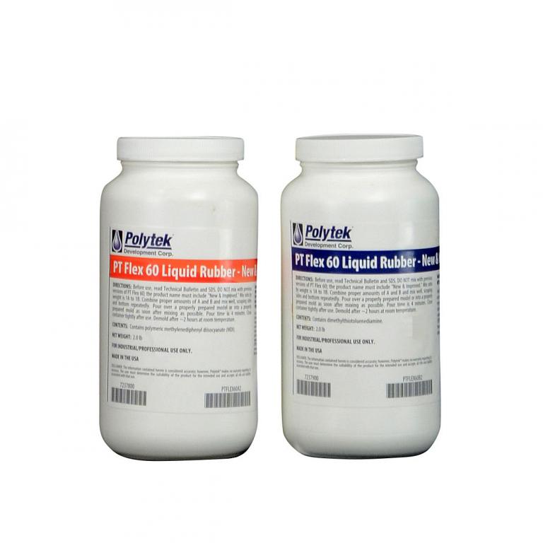 Polytek PT Flex 60 Liquid Rubber PTFLX60U4_Polytek