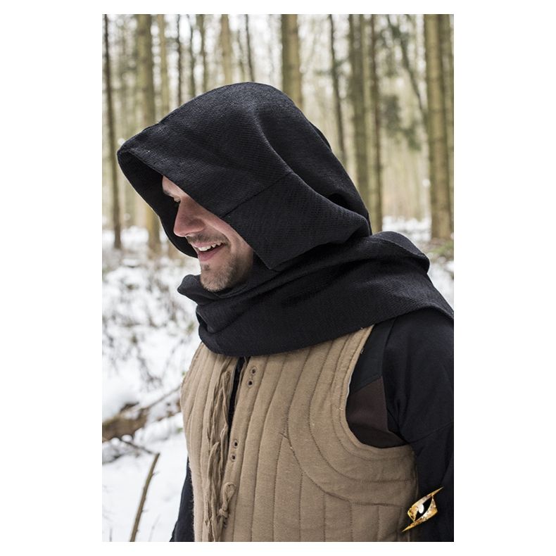 Altair Cowl - hooded cloak 30012800_altair-cowl-black