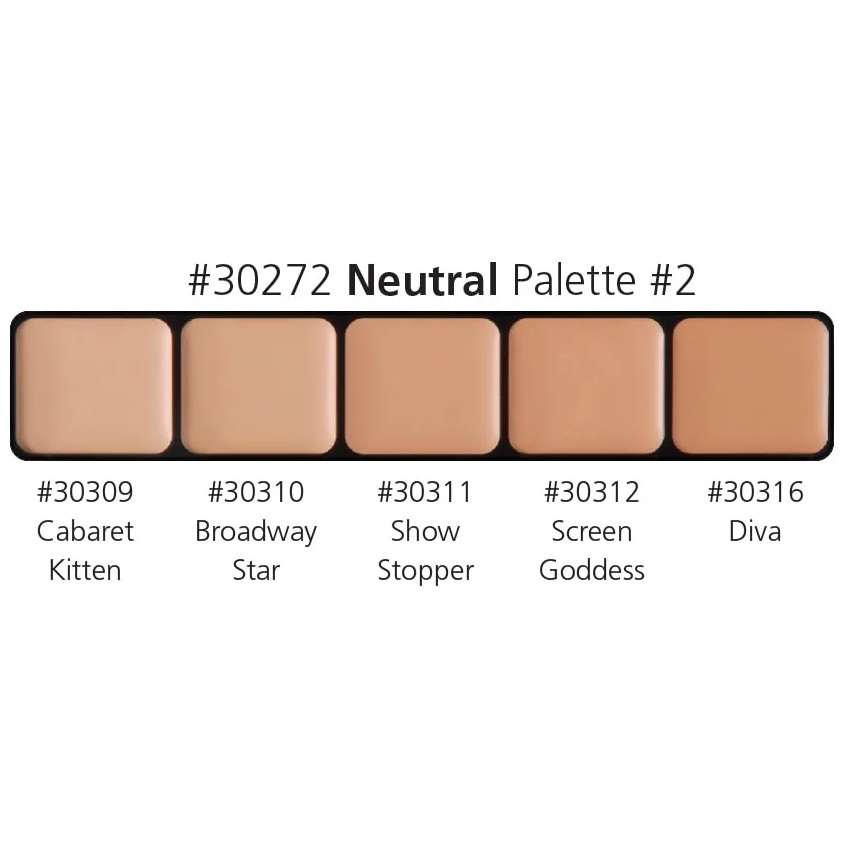Graftobian HD Palette Glamour Crème