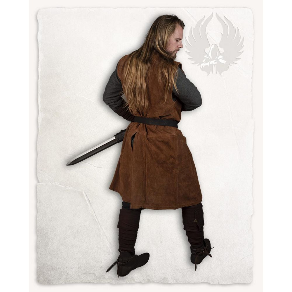 Bowen Leather Jerkin Tabard - Brown 974355_Bowen-Waffenrock_hellbraun_BA