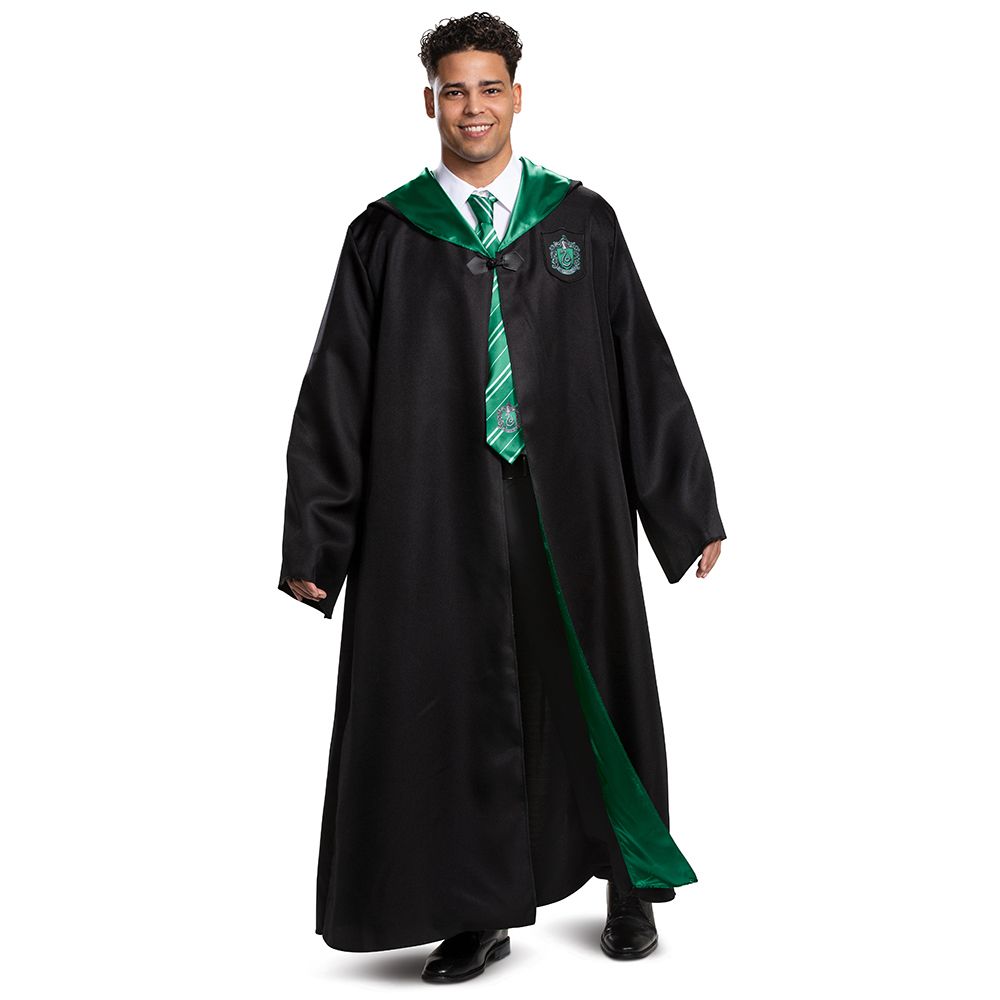 Slytherin Robe Deluxe Harry Potter 107979_male