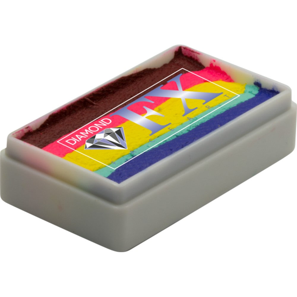 DIAMOND FX One stroke cake split cakes Real-Rainbow-Splitcake-bodypaint