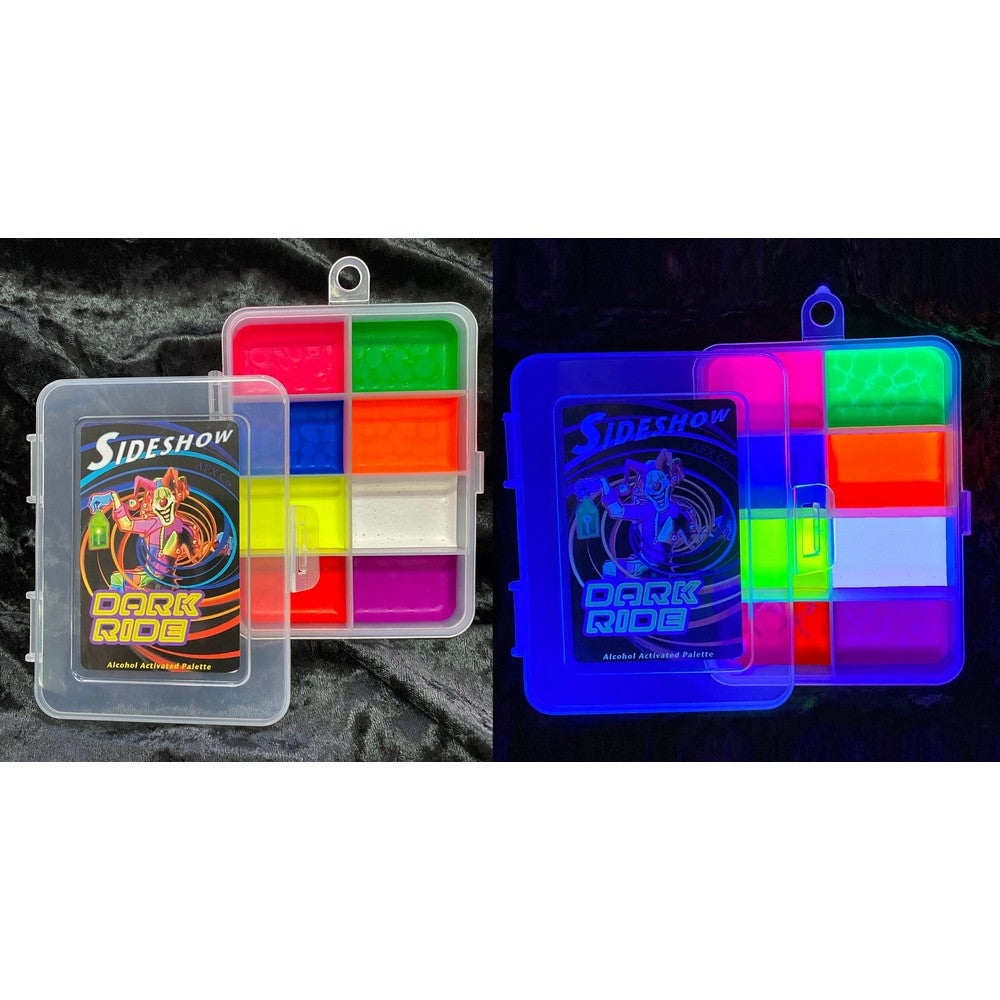 AFX Sideshow FX Palette Dark Ride Palette + blacklight