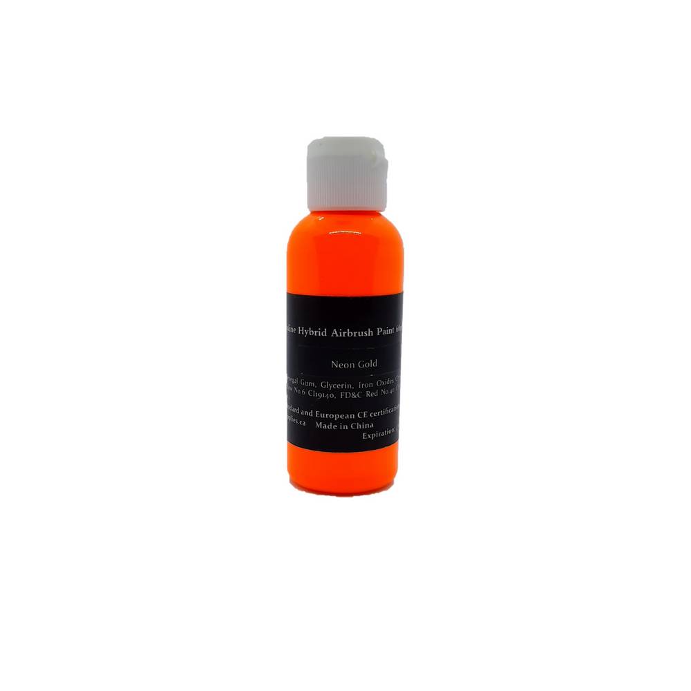 Kryvaline Hybrid Airbrush Paint Neon neongold