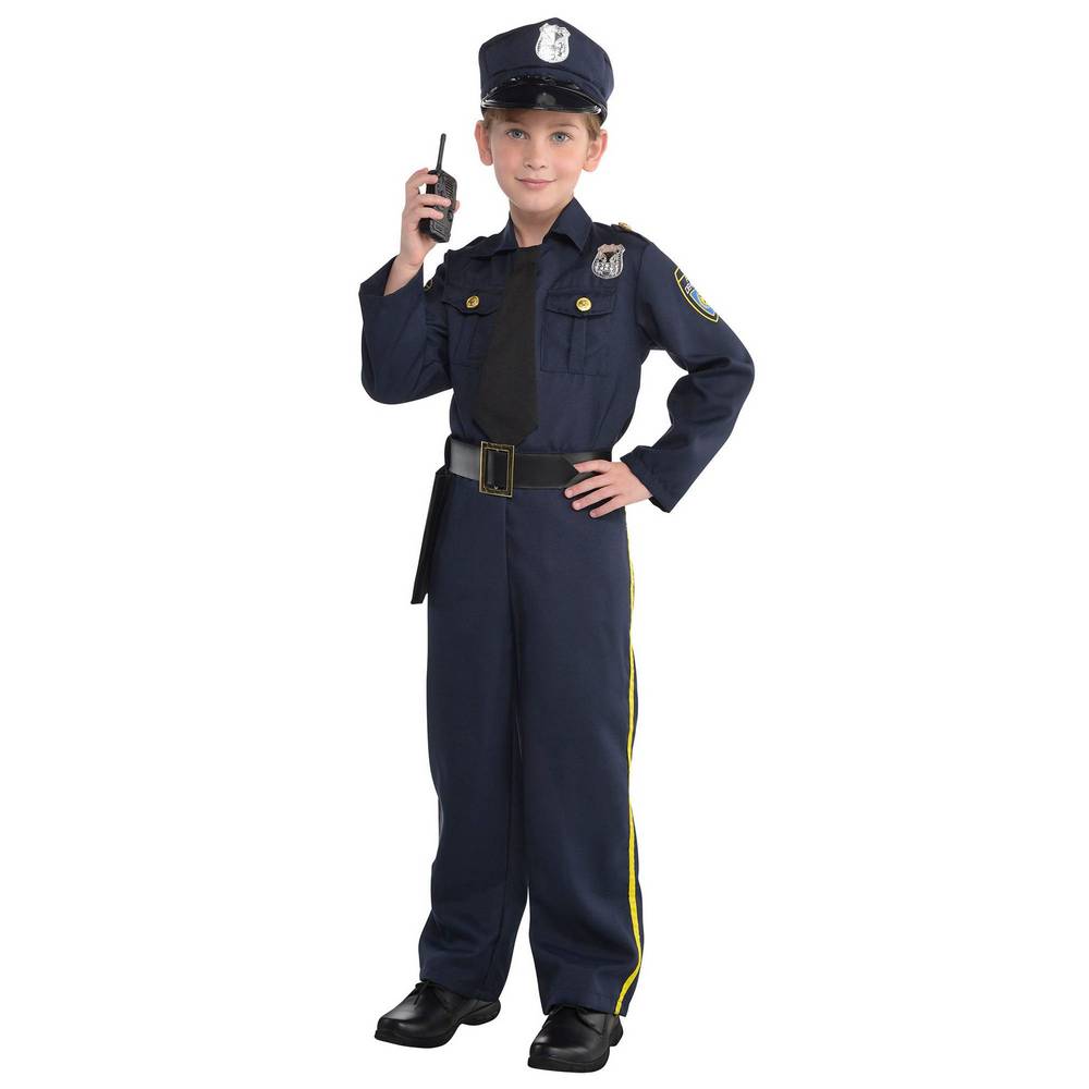 Police Officer kids cop costume 841181