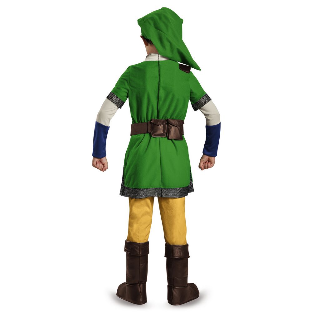 Link Deluxe kids costume - Zelda 85726_link_back.JPG