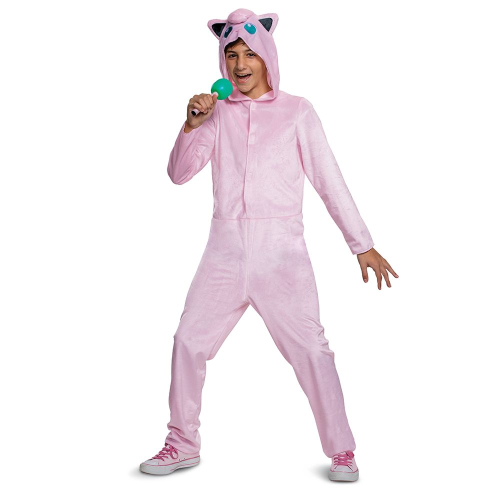 Jigglypuff Pokémon Jumpsuit - Unisex child costume 109249_teen_boy