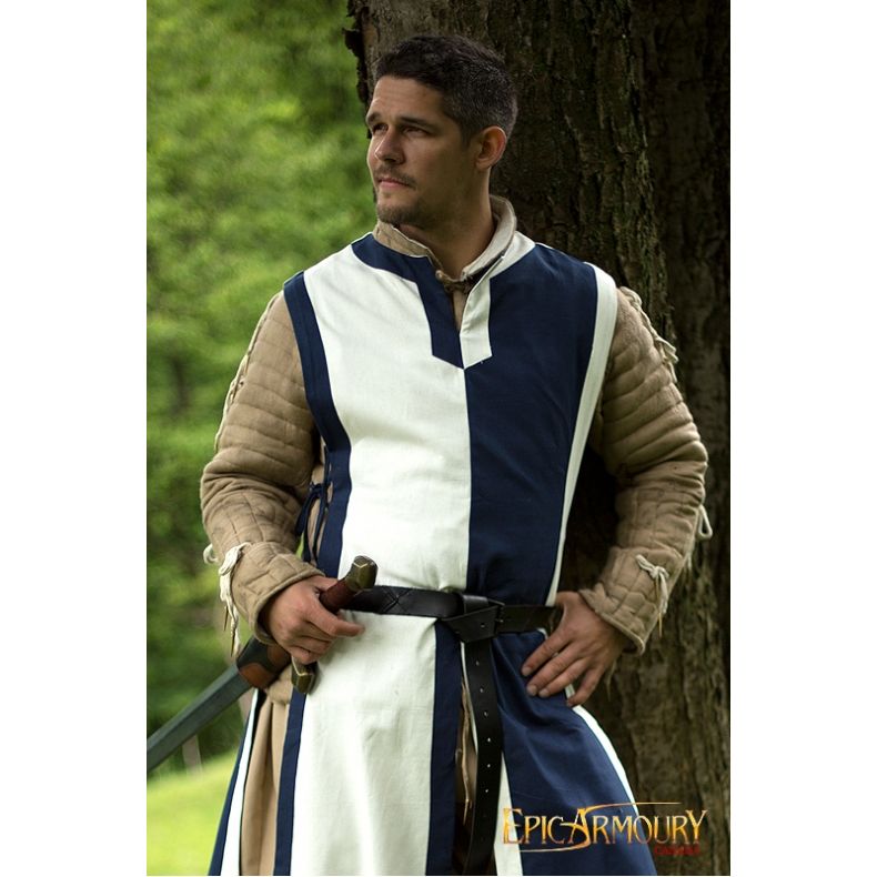 Epic Armoury Basic Tabard 30076665-basic-tabard-blue-and-offwhite-2