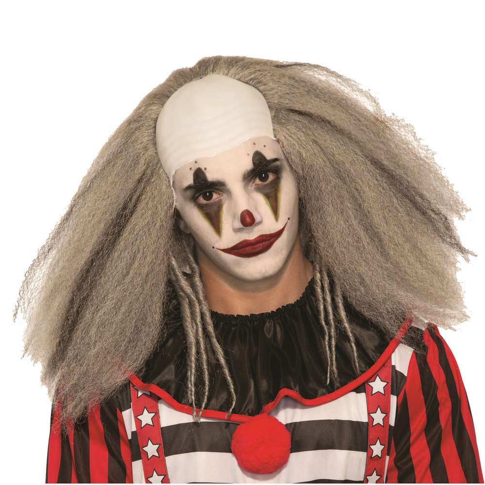 Evil Bald Clown Wig