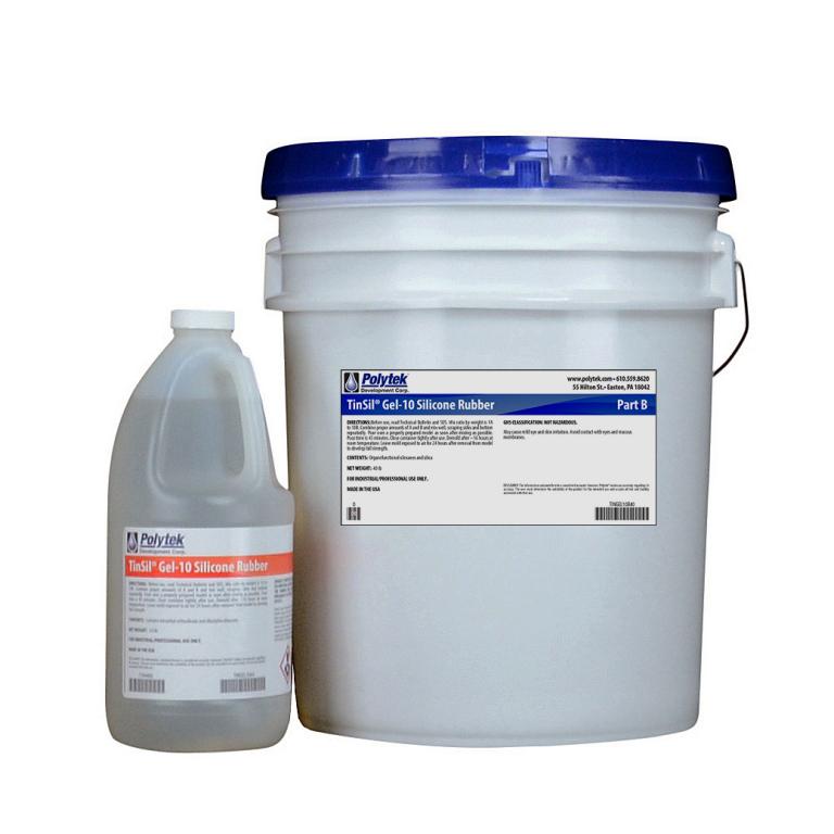 Polytek TinSil® Gel-10 Silicone Rubber