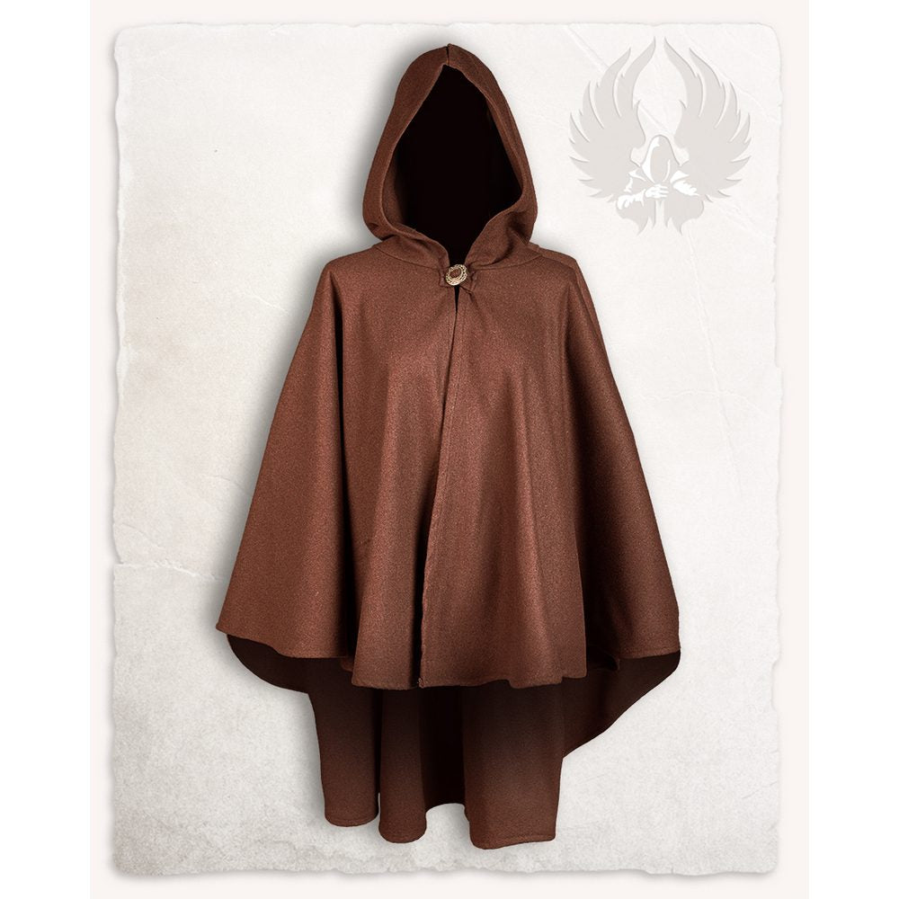 Kim short Cape - WOOL Cloak kim_kurzcape_wolle_braun_fr