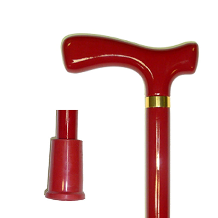 Fritz Wood Stick Cane 30201DR_burgundy_red