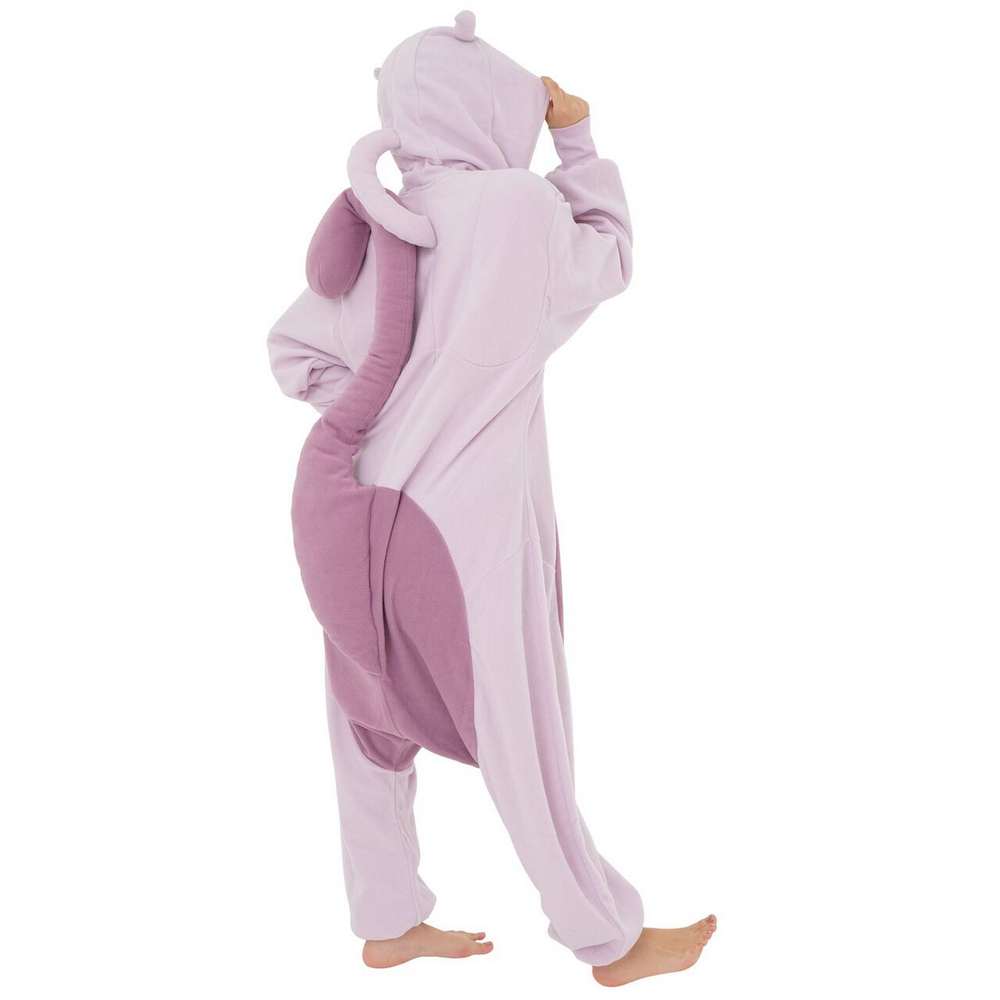 MEWTWO Pokemon Kigurumi onesie- adult MewTwo Pokemon Kigurumi_Back