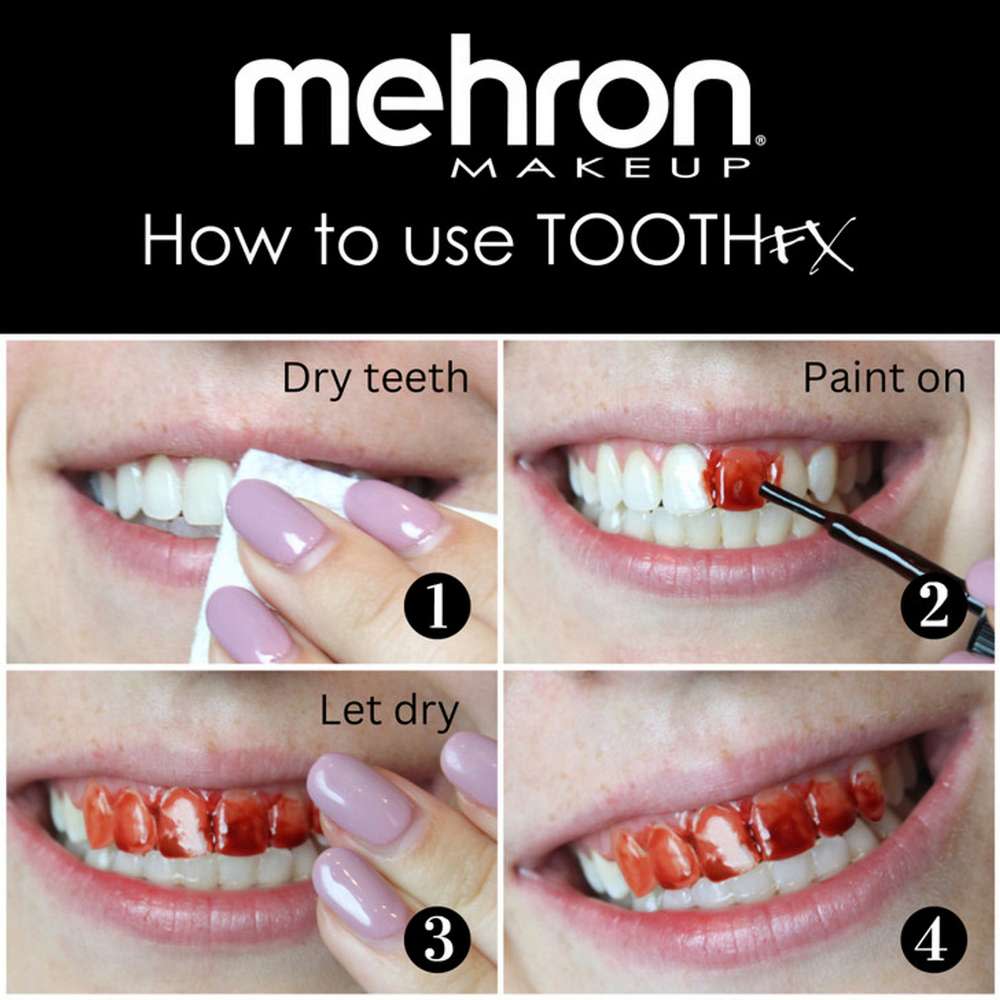 MEHRON Tooth FX Paint - Blood Red