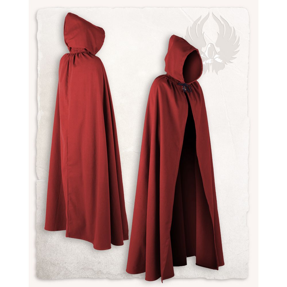 Aaron Medieval Cloak Cape Canvas 989342_Aaron-Umhang-bordeaux
