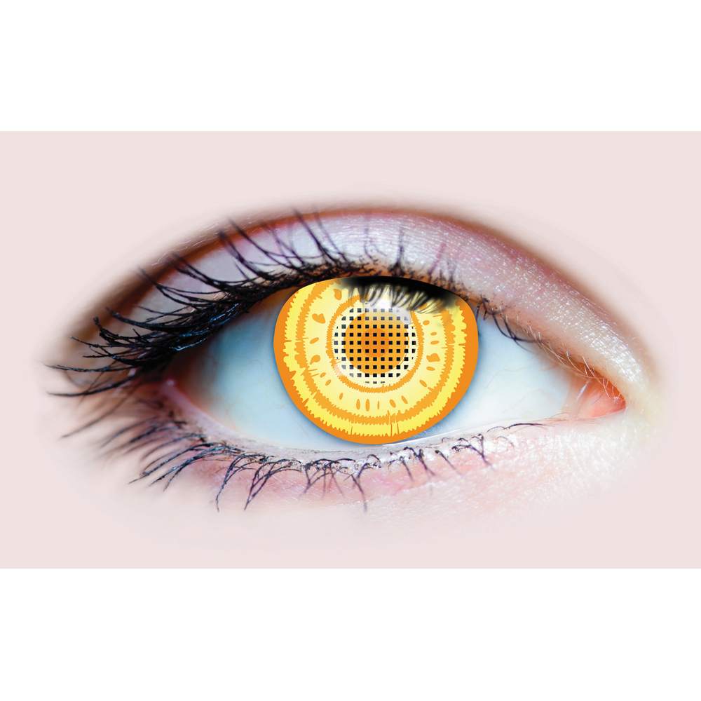 Mak Devil Cosplay Contact Lenses- Yellow Circles