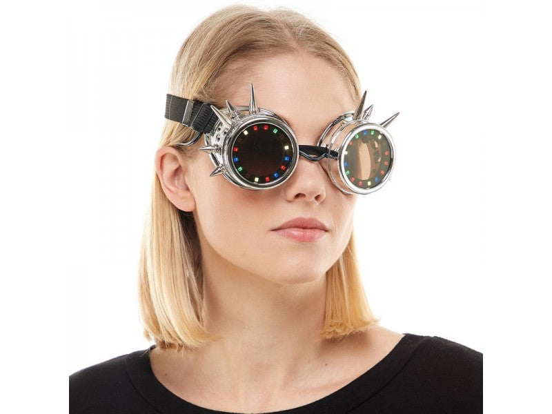 Steampunk Goggles with LED Lights