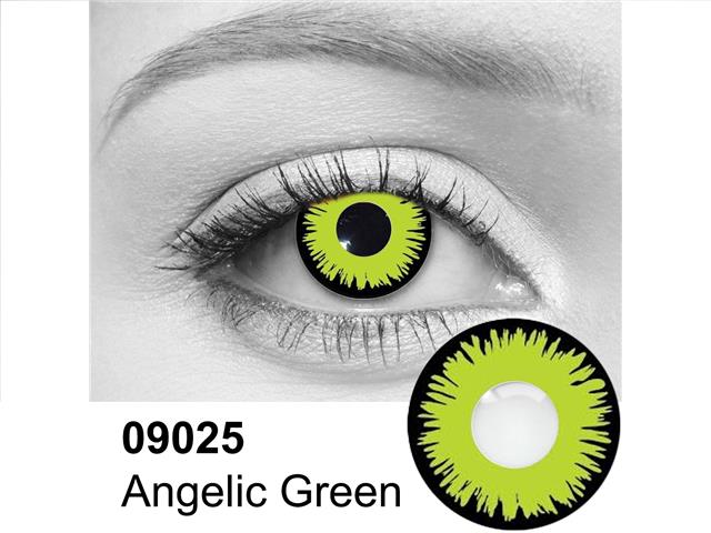 Angelic Green Contact Lenses - Eclipse Green