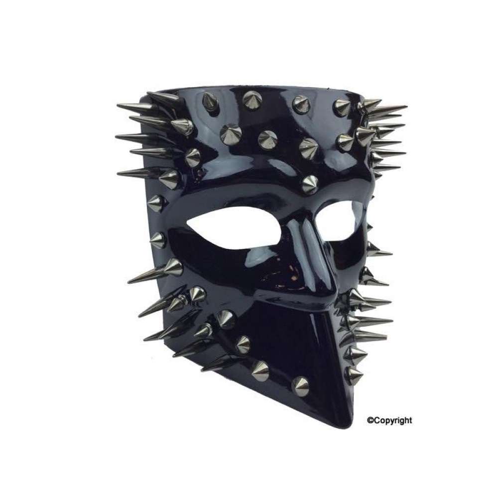 Black Spike full face mask