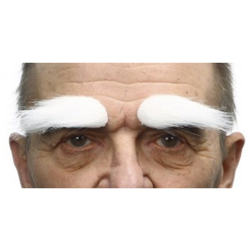EYEBROWS 7 CM X 3 CM OFF WHITE