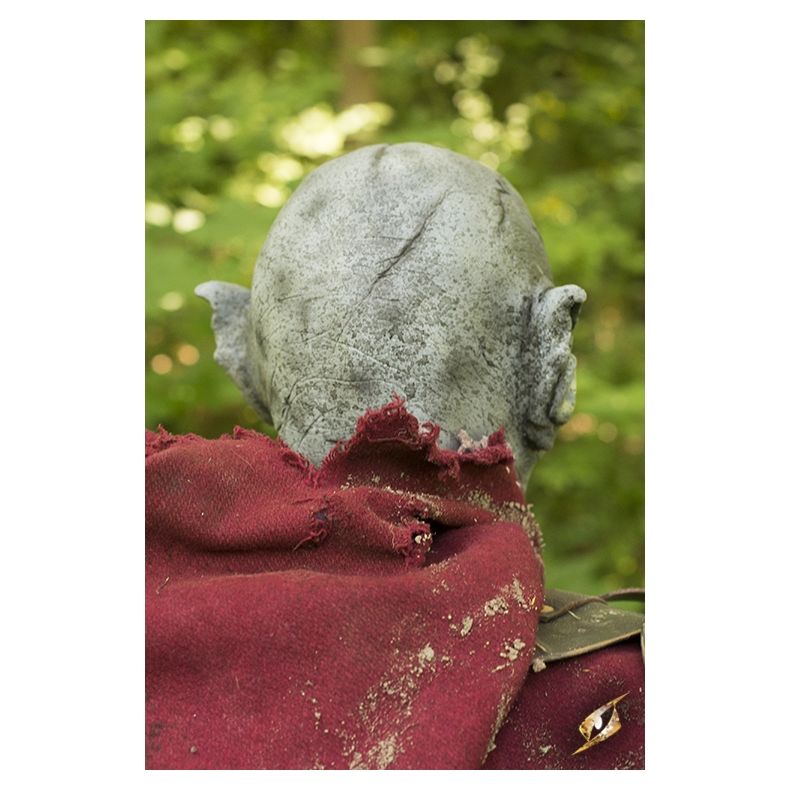 Beastial Orc Mask Blue/Grey