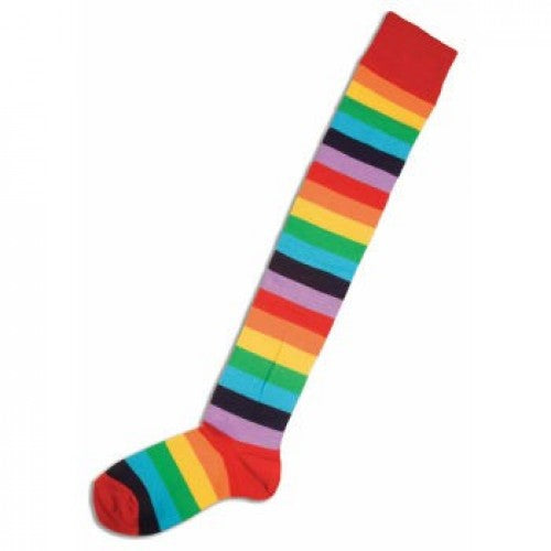 Multicolor clown socks - Rainbow