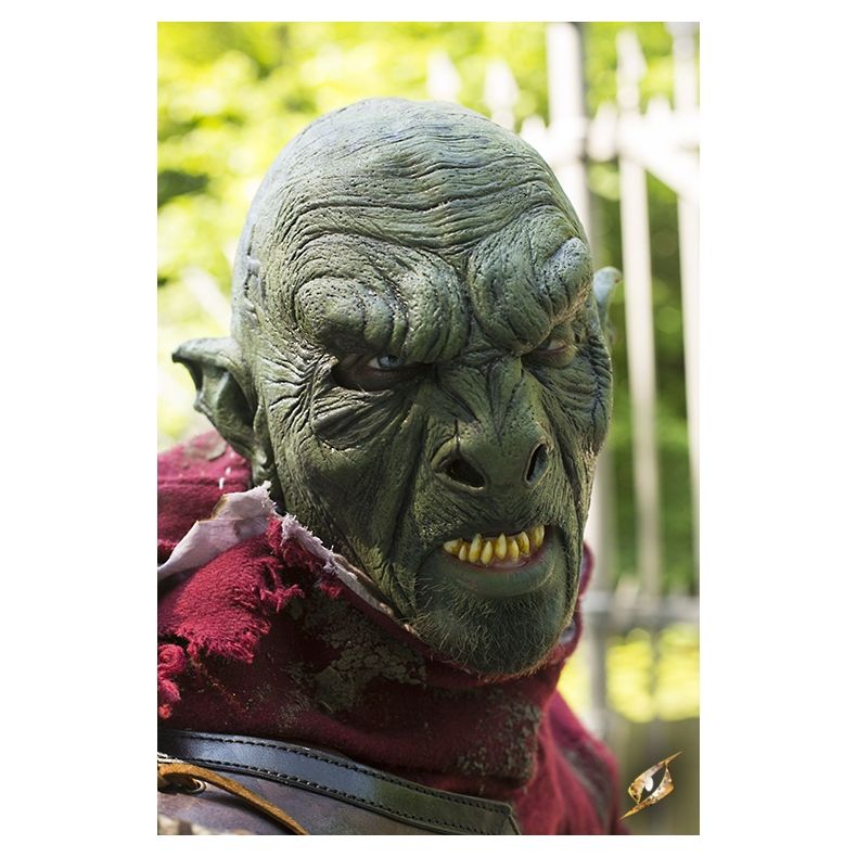 Green Bestial Orc Mask