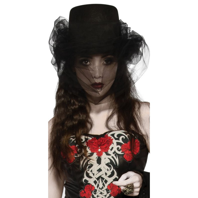 Heart Of Darkness Top Hat & veil