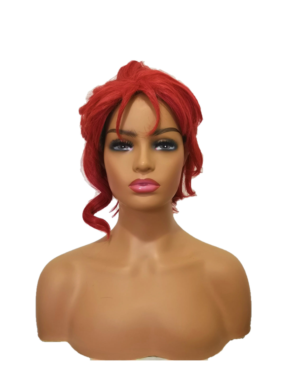Short Red Bizarre Cosplay Wig
