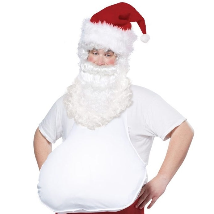 SANTA Belly Stuffer - White