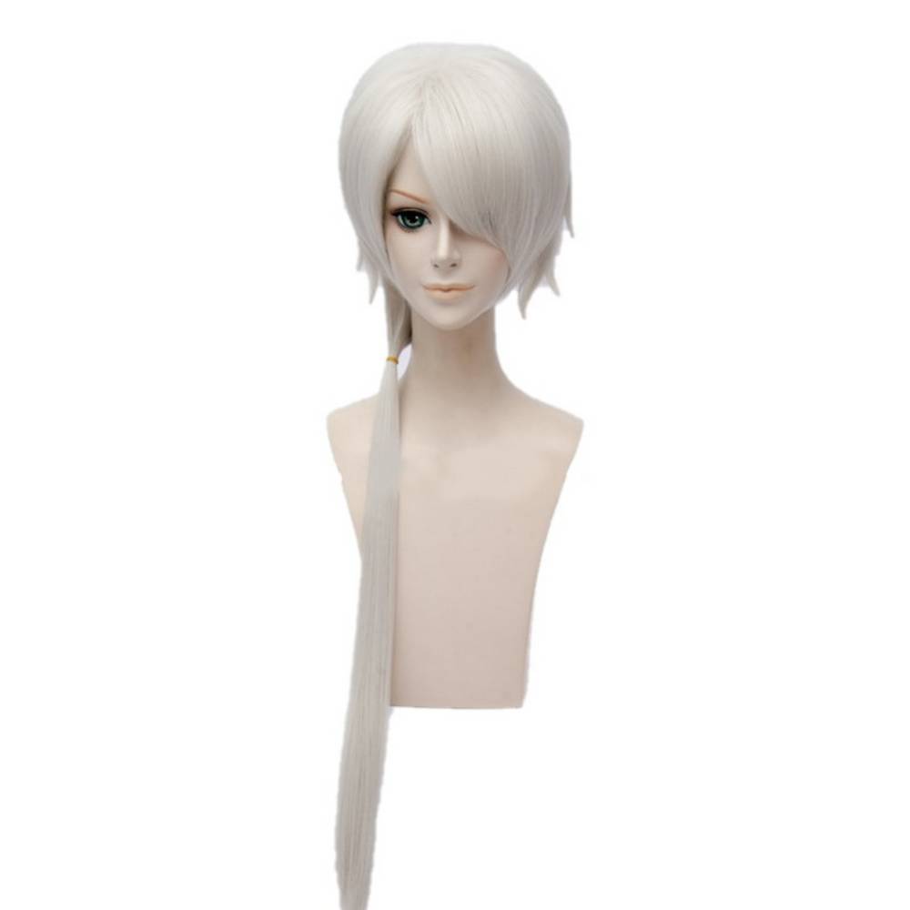 White mystic cosplay wig