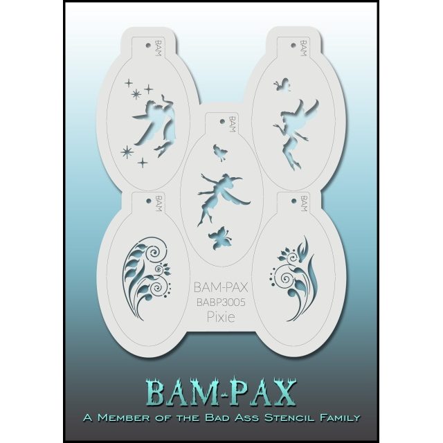 Pixies Stencils - BAM-PAX BABP 3005 Bad Ass Stencil