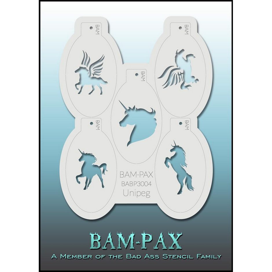 Unipeg Stencils - BAM-PAX BABP 3004 Bad Ass Stencil