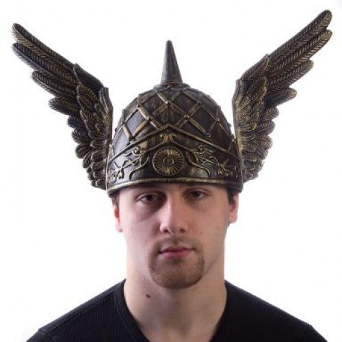 WINGED HELMET - HARD PLASTIC
