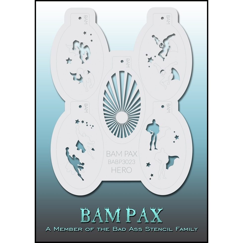 BAM-PAX BABP 3023 Bad Ass Stencil - Hero