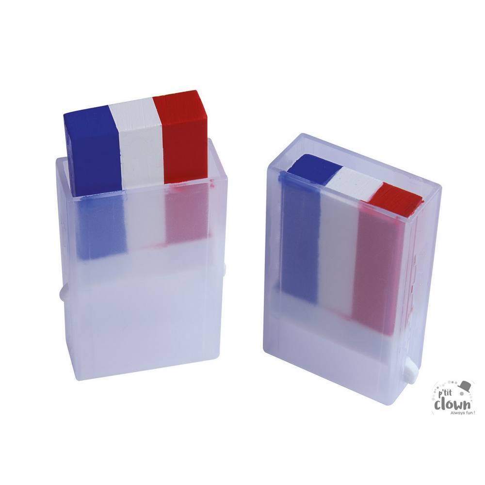 Makeup stick - Blue White Red - France