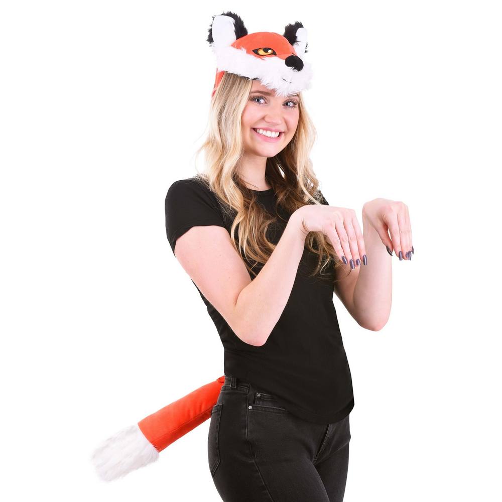Fox Plush Headband & Tail Kit