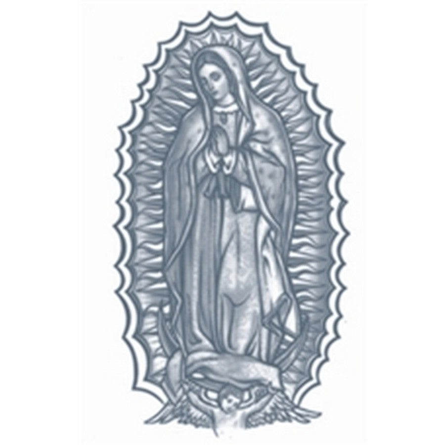 Our Lady Guadalupe Prison Temp Tattoo