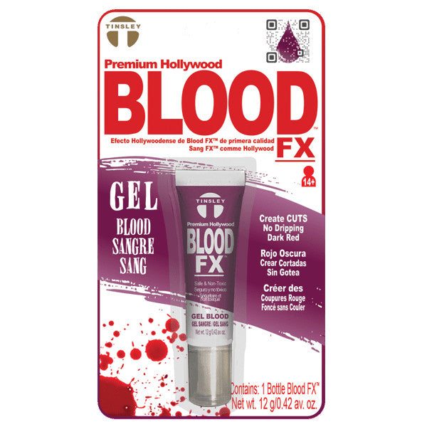 Tinsley Drying Gel BLOOD -Dark Red