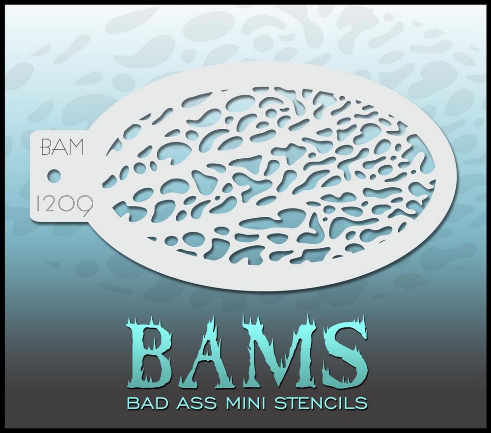 BAM 1209 Bad ass mini stencil
