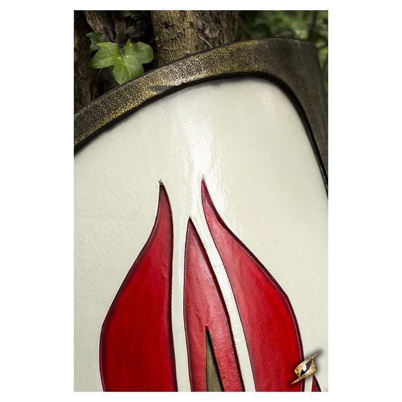 Elf LARP Shield, Red 120cm