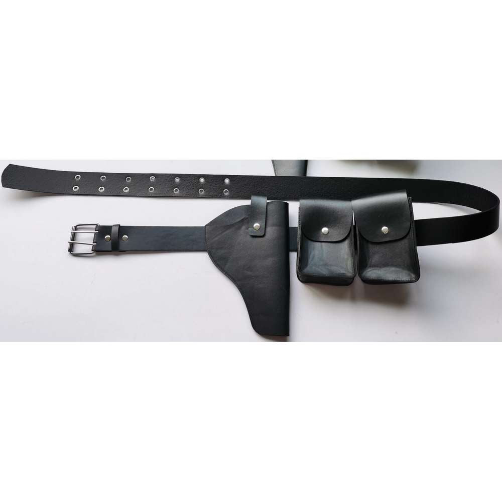 Police utility holster belt - leather like