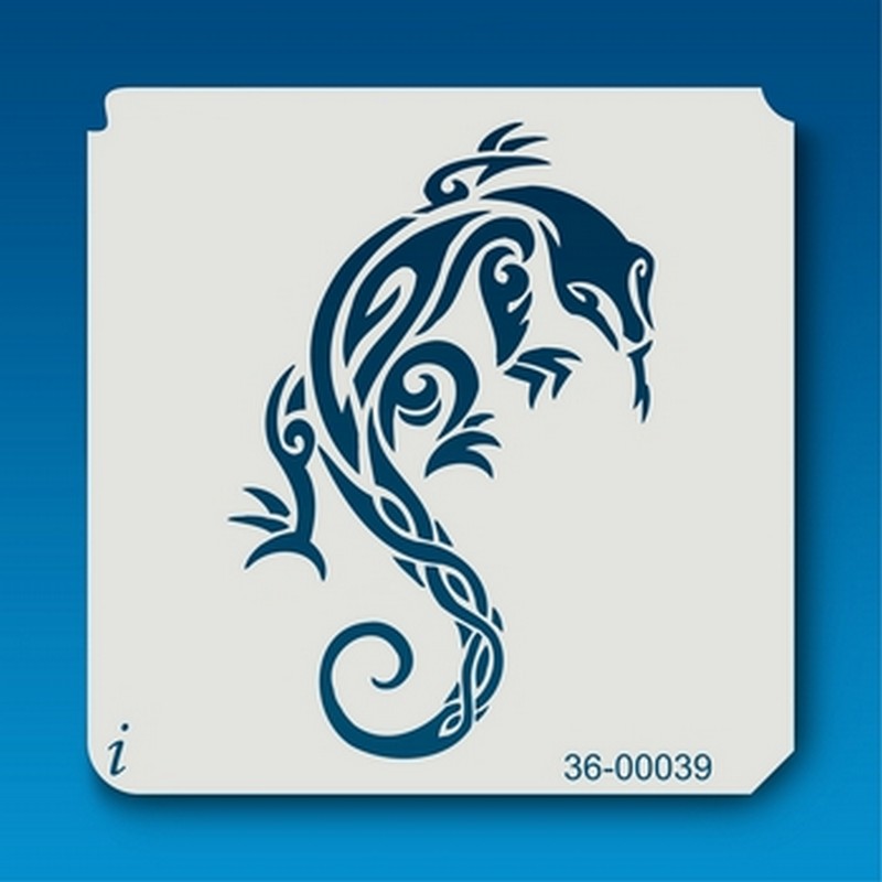ISTENCILS Lizards Stencil