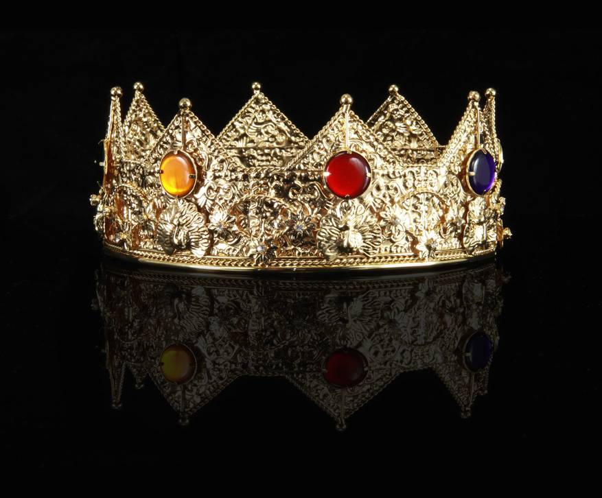 Gold Crown 7.5 in - Gold
